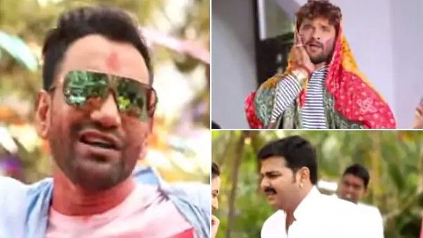 भोजपुरी होली सांग Video: खेसारी लाल यादव, पवन सिंह, अक्षरा सिंह, निरहुआ की सबसे बवाल होली