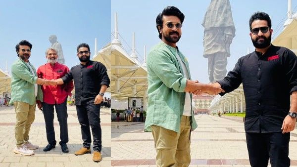 एसएस राजामौली की 'आरआरआर' बनी स्टैच्यू ऑफ यूनिटी जाकर प्रमोशन करने वाली पहली फिल्म!