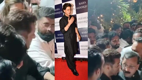 बाबा सिद्दीकी इफ्तार पार्टी 2022 Pics: भीड़ से निकल ही नहीं पाए सलमान, शाहरूख खान के पठानी आदाब ने जीता दिल