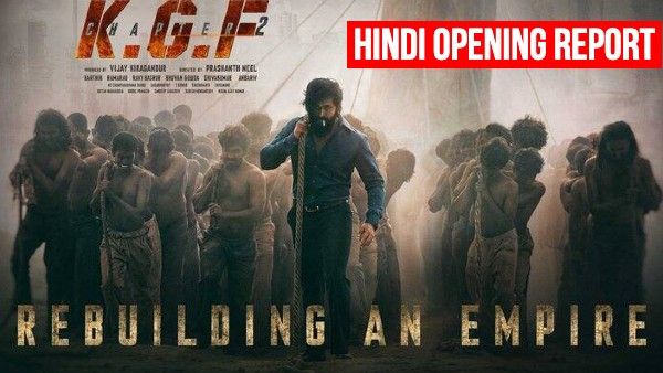 केजीएफ चैप्टर 2 हिंदी बॉक्स ऑफिस ओपनिंग: 1st Day 1st Show से ही धमाका, 60 करोड़ के पार यश की फिल्म