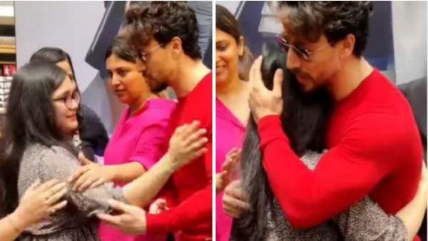 हीरोपंती 2 के प्रमोशन के दौरान टाइगर श्रॉफ को देख बेहोश हुई फैन, एक्टर ने लगाया गले, देंखे VIDEO