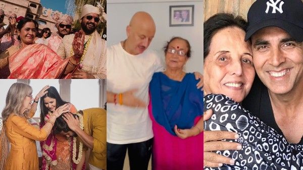 बॉलीवुड एक्टर्स का मदर्स डे: इमोशनल हुए अक्षय कुमार, विकी कौशल ने किया सास को विश, अनुपम खेर की मम्मी की मस्ती