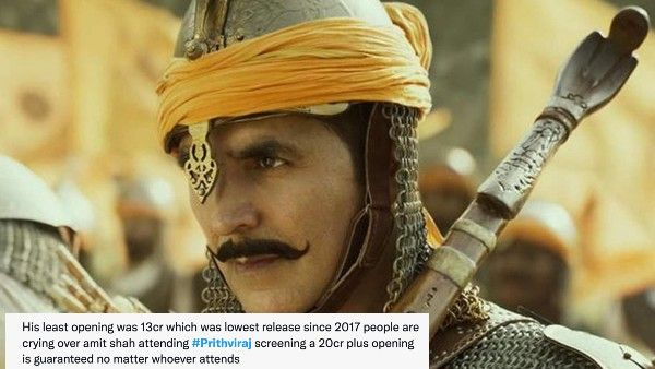 अक्षय कुमार ने किया 1 करोड़ का महादान, अमित शाह को दिखाएंगे पृथ्वीराज: ट्विटर ने दिया रिएक्शन