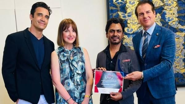 कान्स 2022: सिनेमा की दुनिया में अपने योगदान के लिए नवाजुद्दीन सिद्दीकी को मिला अवॉर्ड