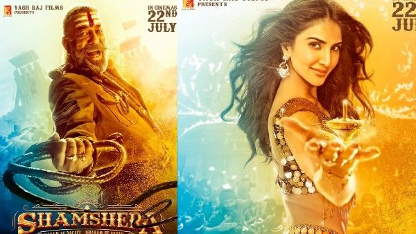 दरोगा शुद्ध सिंह और सोना, 'शमशेरा' से सामने आया संजय दत्त और वाणी कपूर का पोस्टर!