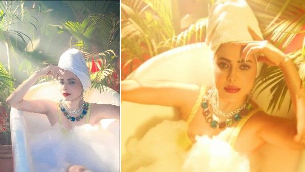 एक्ट्रेस निकिता रावल बाथटब में सेक्सी पोज देती हुई नजर आईं, तस्वीरें वायरल!