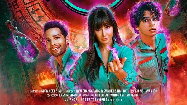 कैटरीना कैफ, ईशान खट्टर और सिद्धांत चतुर्वेदी स्टारर 'फोन भूत' के रिलीज डेट की घोषणा, देंखे फर्स्ट पोस्टर