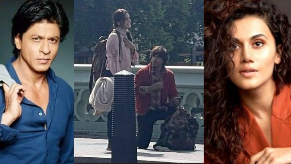 'डंकी' के सेट पर से लीक हुई PIC, तापसी पन्नू के आगे घुटनों पर बैठे दिखे शाहरुख खान