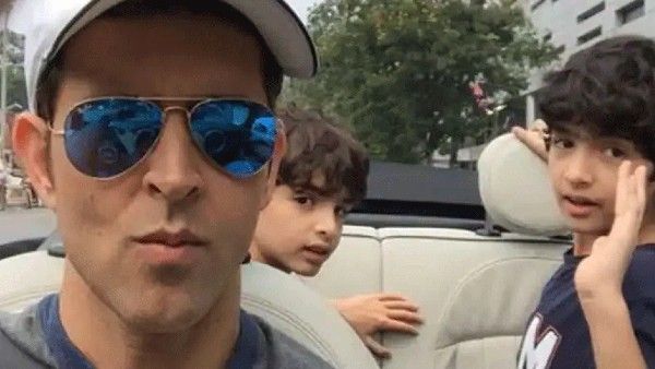 ऋतिक रोशन ने शेयर किया बेटे ऋदान का Video, देखें कैसे एक्टर ने दिया डर के आगे जीत का मंत्र