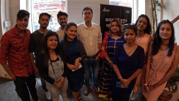 सिंगर - म्यूज़िक कंपोज़र अनुपम रॉय से मिले जोश बांग्ला के टॉप क्रिएटर, दारूण चैलेंज किया पूरा