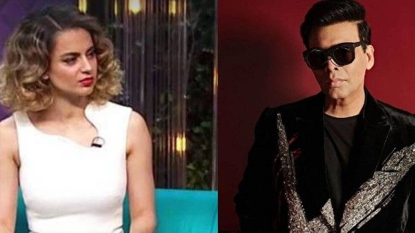 कॉफी विद करण  पर कंगना रनौत ने साधा जमकर निशाना- घर में घुस के मारा,पापा जो को गुड लक !