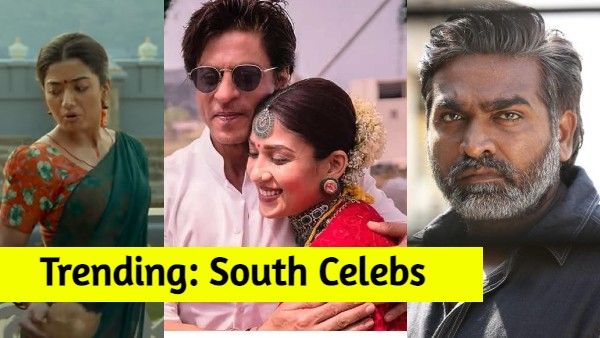 ट्रेंडिंग साउथ सुपरस्टार्स: शाहरूख खान के साथ नयनतारा की पहली तस्वीर, सामंथा - रश्मिका की हिंदी फिल्में