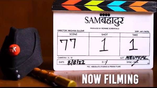 विक्की कौशल, फातिमा सना शेख और सान्या मल्होत्रा ने शुरू की 'सैम बहादुर' की शूटिंग, देंखे वीडियो