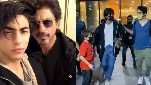 क्रेजी फैन ने अचानक आकर पकड़ लिया शाहरुख खान का हाथ, बेटे आर्यन ने किया प्रोटेक्ट, देंखे Viral Video