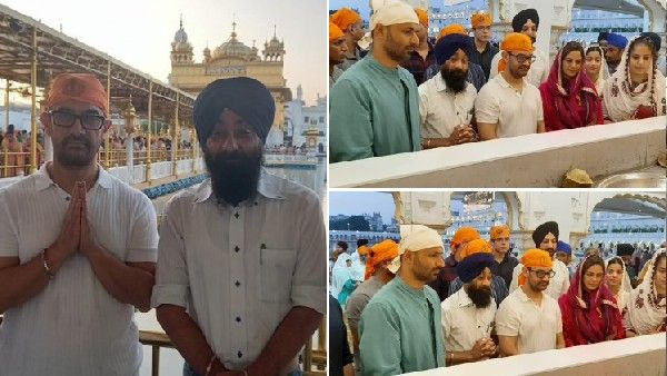 लाल सिंह चड्ढा- आमिर खान पहुंचे अमृतसर, स्वर्ण मंदिर में रिलीज से पहले की प्रार्थना!