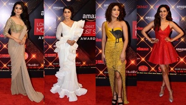 Lokmat Most Stylish Awards 2022: पलक तिवारी, तेजस्वी प्रकाश, हिना खान - रेड कार्पेट पर छाए टीवी स्टार्स