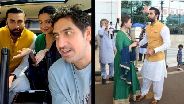 Pics: रणबीर कपूर - आलिया भट्ट और अयान मुखर्जी ने ब्रह्मास्र रिलीज़ से पहले किए महाकाल के दर्शन