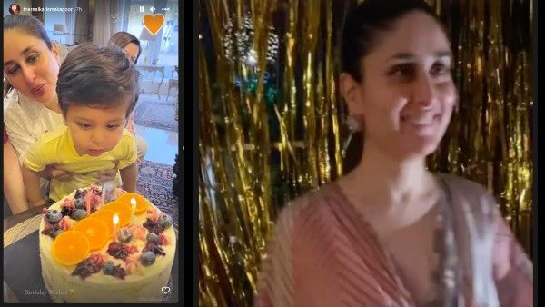 बेटे जेह अली खान ने काटा बेबो के बर्थ डे का केक, देखिए करीना कपूर खान के जन्मदिन की Inside Pics