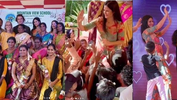 Pics: मदुरै में अपनी मां के स्कूल पहुंची कैटरीना कैफ, बच्चों के साथ विजय की बीस्ट के गाने पर किया डांस