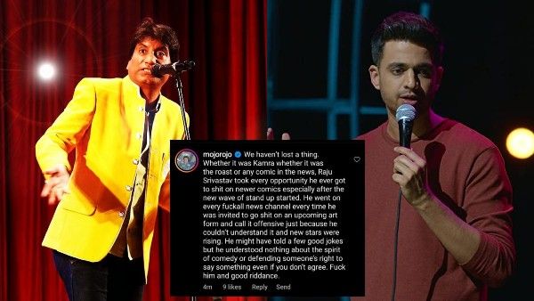 राजू श्रीवास्तव से छुटकारा मिलने पर खुश हुए कॉमेडियन रोहन जोशी, लिखा - Fu*k Him, बाद में डिलीट किया कमेंट