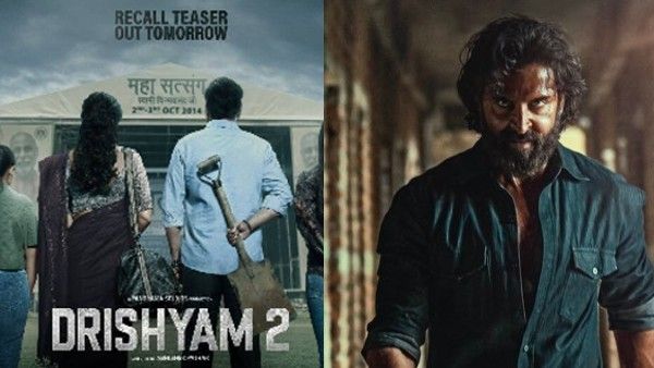 ऋतिक रोशन ने की अजय देवगन स्टारर Drishyam 2 के Teaser की तारीफ, Tweet!