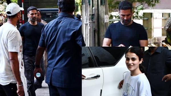 अक्षय कुमार और राधिका मदान ने मुंबई में शुरु की Soorarai Pottru की हिंदी रीमेक, देखें तस्वीरें