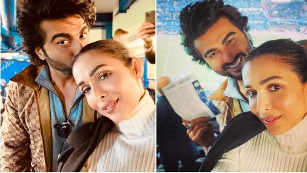 अर्जुन कपूर और मलाईका अरोड़ा की Date Night की तस्वीरें: फुटबॉल मैच में दिखे #CoupleGoals