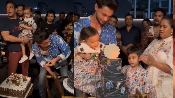 Ayush Sharma Birthday Bash: डेंगू से कमज़ोर हुए सलमान खान पार्टी में पहुंचे, भांजी आयत के साथ खेलते दिखे