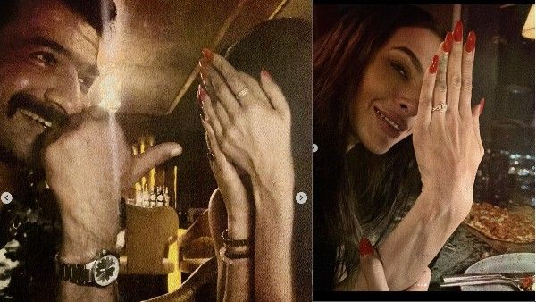 Bigg Boss Couple एजाज़ खान ने पवित्रा पूनिया से पूछा - मुझसे शादी करोगी, अंगूठी लेकर यूं शरमाईं, देखिए Pics