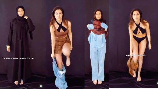 Elnaaz Norouzi Strips: ईरानी मॉडल ने कैमरे पर उतारे कपड़े, हिजाब विरोध के बीच मांगे अपने अधिकार