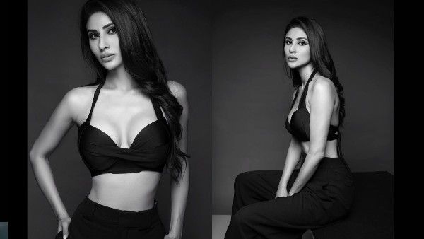 ब्लैक ब्रालेट टॉप में मौनी रॉय ने बरपाया कहर, शेयर की बेहद ग्लैमरस तस्वीरें