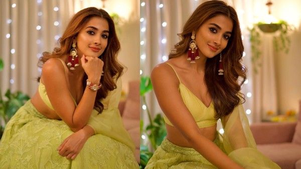 Pooja Hegde का शानदार Diwali Look, दिलकश तस्वीरों के साथ ऐसे दीं शुभकामनाएं!