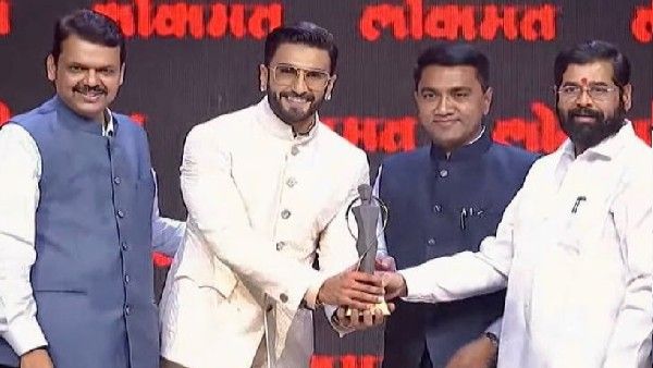 Maharashtrian of the Year- रणवीर सिंह को सीएम एकनाथ शिंदे ने 'महाराष्ट्रीयन ऑफ द ईयर' अवॉर्ड से किया सम्मानित!