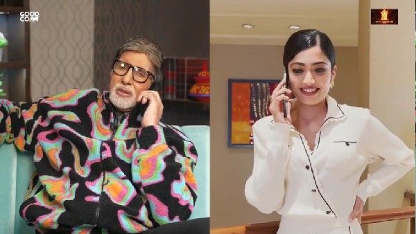 Goodbye रिलीज से पहले नर्वस हुईं Rashmika Mandanna को Amitabh Bachchan ने कॉल पर समझाया! Video Viral