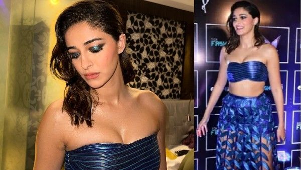 Ananya Panday ने पहनी जालीदार स्कर्ट, बोल्ड मेकअप लुक देख दीवाने हो रहे हैं फैंस!