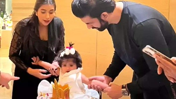 Rajeev sen के साथ Charu Asopa ने सेलिब्रेट किया बेटी का पहला बर्थडे VIDEO, सुष्मिता सेन हुईं भावुक