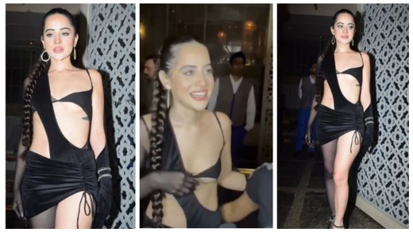 Urfi Javed Video: उर्फी जावेद से जा लिपटी महिला तो खिसक गई हसीना की ब्रालेट, फिर उर्फी की ऐसी हो गई हालत