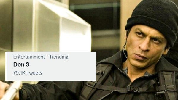 DON 3- शाहरुख खान ने शुरु किया Ask SRK सेशन, ट्विटर पर ट्रेंड होने लगी डॉन 3