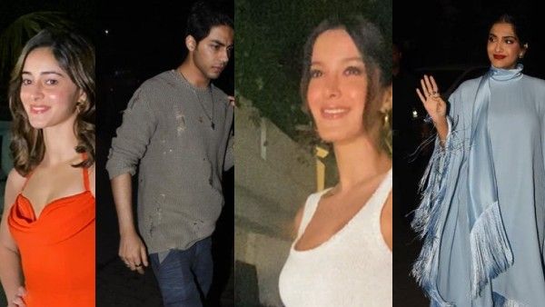 Karan Johar की डिनर पार्टी पर सोनम कपूर और अनन्या पांडे समेत पहुंचे ये सितारे, तस्वीरें Viral
