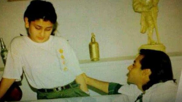 28 years of Andaz Apna Apna: सलमान खान के साथ शरमातीं 12 साल की करीना कपूर, फिल्म की सबसे मशहूर तस्वीर