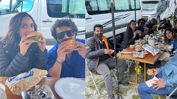 Kiara Advani ने 'RC 15' के सेट पर खाया बर्गर, रामचरण के साथ वायरल हुई तस्वीर!