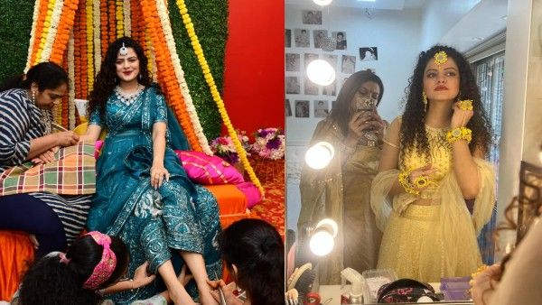 Palak Haldi -Mehndi Pics: मिथुन से अरेंज मैरिज करने जा रही हैं सिंगर पलक मुच्छल, इस खानदान की बनेंगी बहुरानी