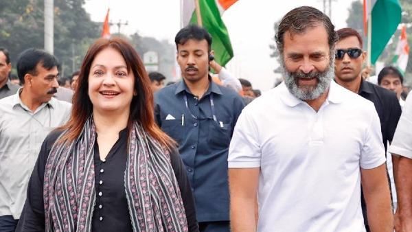 'भारत जोड़ो यात्रा' में शामिल हुईं पूजा भट्ट, राहुल गांधी के साथ 10 किलोमीटर चलीं पैदल, देंखे PICS और Video