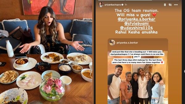 विदेश लौटने से पहले Priyanka Chopra Jonas ने जमकर खाया हिंदुस्तानी खाना, तोड़े कबाब - समोसे - नान, Pics