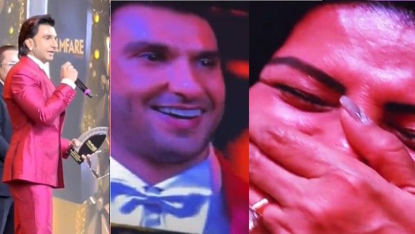 Ranveer Singh cries: रणवीर सिंह ने लिया 'दशक का सुपरस्टार' अवार्ड, मां को रोता देख रोते रोते दी स्पीच