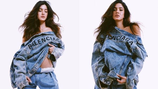 Shanaya Kapoor की दिलकश तस्वीरें देखते रह जाएंगे आप, उल्टी जैकेट पहनकर ढाया कहर