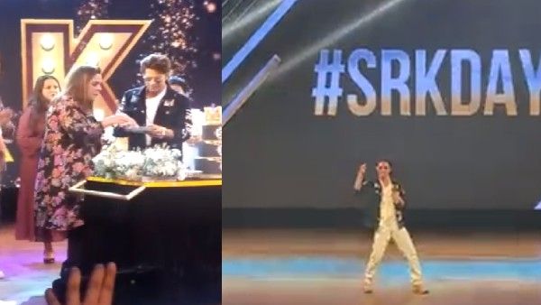 Shahrukh Khan ने फैंस के साथ काटा केक, 'छइयां छइयां' पर किया डांस, Video वायरल!