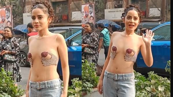 Urfi Javed New Look: ट्रांसपेरेंट टॉप में नजर आई उर्फी जावेद, डिजाइन देखकर लोगों ने पूछा- dislike बटन कहां है!
