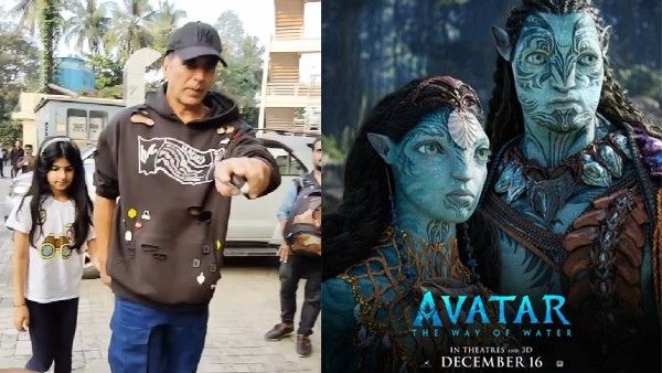 Akshay Kumar की बेटी नितारा भी निकलीं Aavatar 2 की फैन, पापा का हाथ पकड़े पहुंच गईं थिएटर
