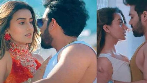 भोजपुरी एक्ट्रेस Akshara Singh का बेडरुम वीडियो वायरल, इस एक्टर के साथ किया Lip Lock